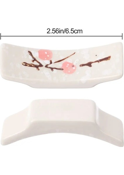 Sarı 01 Güzel Yaratıcı Seramik Çubuk Tutucu Japon Tarzı Çatal Bıçak Takımı Standı Kaşık Çatal Dinlenme Sofra Ev Otel Depolama Malzemeleri (Yurt Dışından) fırsatları