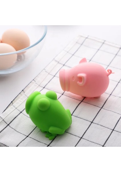 Kurbağa Silikon Yumurta Ayırıcı Karikatür Pembe Domuz Kurbağa Yumurta Beyaz Sarısı Bölücüler Karıştırma Yumurta Çıkarıcı Ayırıcı Mutfak Kekleme Araçları (Yurt Dışından) indirimleri