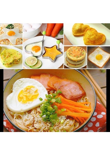 5 Adet 5 Şekiller Paslanmaz Çelik Kızarmış Yumurta Şekillendirici Yumurta Kalıp Dıy Kahvaltı Yumurta Gözleme Yüzükler Sandviç Mutfak Gereçleri Gereç Pişirme Araçları (Yurt Dışından) modelleri