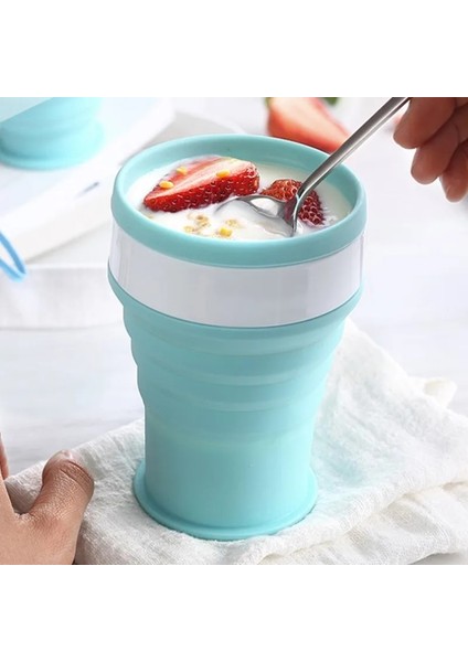PINK-1PC-350ML Katlanır Silikon Bardak Kahve Kupaları Seyahat Katlanabilir Silikon Bardak Taşınabilir Handcup Geri Çekilebilir Gıda Sınıfı Katlanabilir Su Bardakları (Yurt Dışından) modelleri