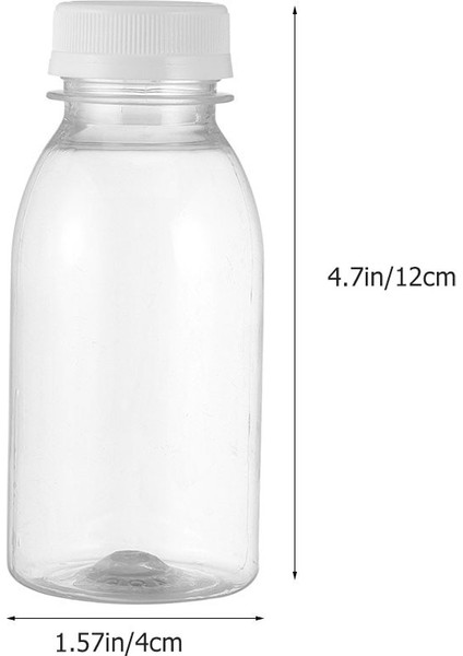Transparentolor Küçük Plastik Şişe Ev Süt Şişeleri Açık Günlük Temizle Şeffaf Meyve Suyu Çok Fonksiyonlu (Yurt Dışından) indirimleri