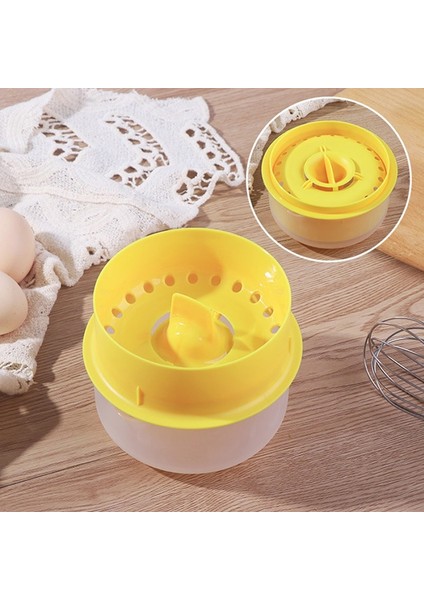 Sarı Yumurta Sarısı Ayırıcı ve Şeffaf Mutfak Aletleri Yumurta Ayırıcı Pişirme Araçları Büyük Kapasiteli Mutfak Aksesuarları (Yurt Dışından) modelleri