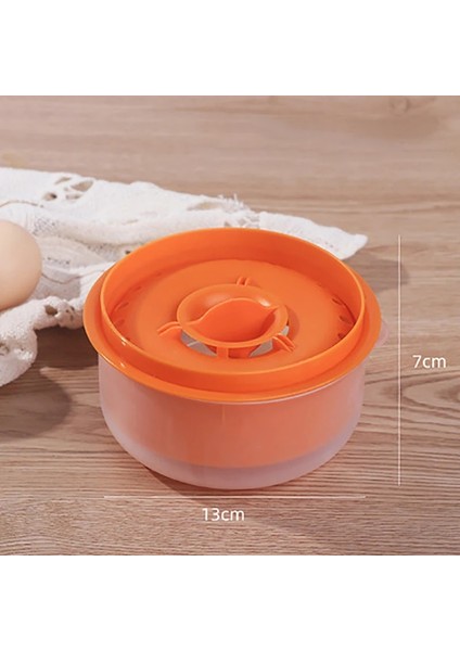 Sarı Yumurta Sarısı Ayırıcı ve Şeffaf Mutfak Aletleri Yumurta Ayırıcı Pişirme Araçları Büyük Kapasiteli Mutfak Aksesuarları (Yurt Dışından) fırsatları