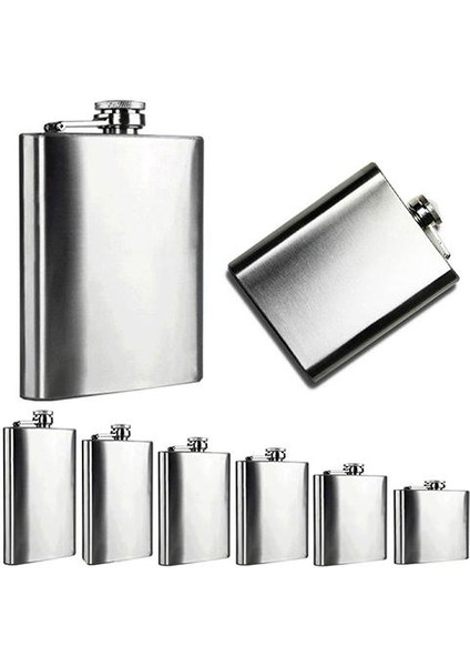 7 Oz Taşınabilir 4 5 6 7 8 10 Oz Paslanmaz Çelik Hip Likör Viski Alkol Şişesi Kapağı (Yurt Dışından) fiyatları