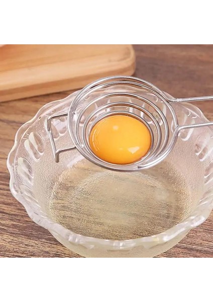 Paslanmaz Çelik Şef Uzun Saplı Bölücü Aracı Ayırma Hunisi Paslanmaz Çelik Yumurta Çıkarıcı Elek Filtresi Yumurta Sarısı Beyaz Ayırıcı (Yurt Dışından) fiyatları