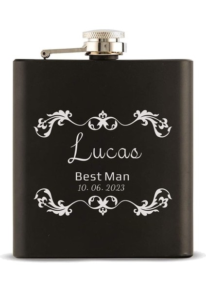 Stil 26 Ücretsiz Özelleştirilmiş 7 Oz Paslanmaz Çelik Cep Şişesi En Iyi Adam Hediye Viski Şarap Şişesi Içecek Gereç Düğün Dekorasyon Noel Hediyesi (Yurt Dışından)