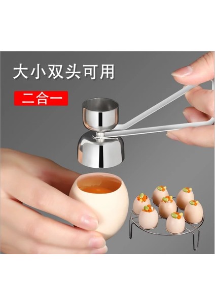 K2 304 Paslanmaz Çelik Yumurta Açacağı Yaratıcı Yapışkan Pirinç Yumurta Artefakt Yumurta Açacağı Kabuk Açacağı Buğulanmış Yumurta Rafı (Yurt Dışından) fiyatları