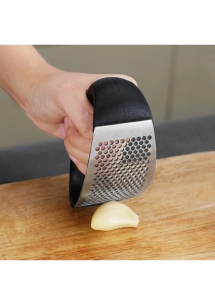 Yeşil Paslanmaz Çelik Sarımsak Presi Manuel Sarımsak Kıyma Doğrama Tüpü Sarımsak Striptizci Meyve Sebze Araçları Mutfak Gadget (Yurt Dışından)