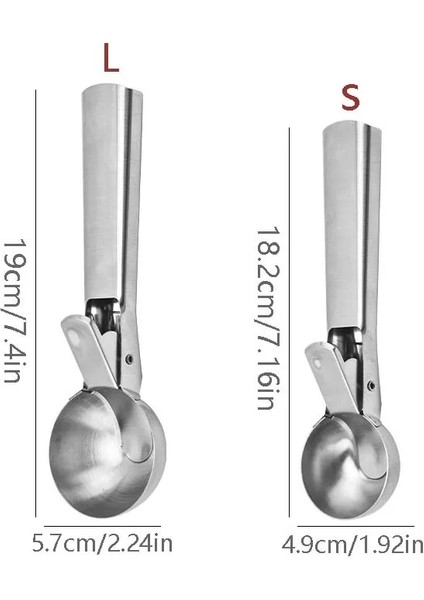 Plastik Gül Pembe Paslanmaz Çelik Dondurma Topu Makinesi Çok Fonksiyonlu Dondurma Kaşığı Saplı Püre Patates Meyve Karpuz Kepçe Mutfak Aracı (Yurt Dışından) modelleri
