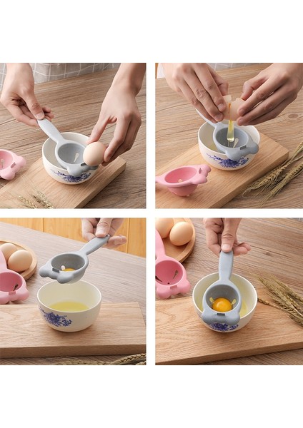 Mavi Yumurta Sarısı Beyaz Ayırıcı Buğday Samanı Yumurta Filtresi Protein Yumurta Bölücü Pişirme Yumurta Malzemeleri Ev Mutfak Aksesuarları Alet (Yurt Dışından) fırsatları