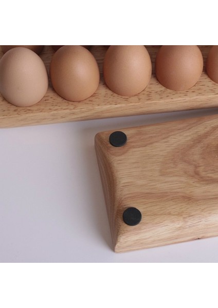 Kauçuk Ahşap 10 Delik Ahşap Akasya Ahşap Saklama Kutusu Yumurta Düzenlemesi Anti-Paramparça Yaratıcı Gerçek Çift Sıralı Yumurta Tepsisi Mutfak Aletleri (Yurt Dışından) indirimleri