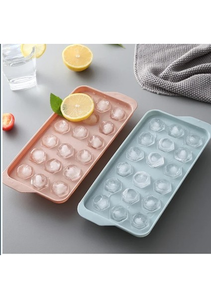 Mavi 3D Yuvarlak Buz Küpü Tepsisi Kapaklı Plastik Elmas Tarzı Buz Kalıp Buzdolabı Küresel Dıy Kalıpları Buz Topu Makinesi Mutfak Aletleri (Yurt Dışından) fiyatları