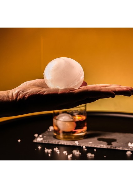 Bıack Mutfak Bar Viski Yuvarlak Buz Küpü El Yapımı Dıy Silikon Kalıp Viski Yapma Aksesuarları 6 Buz Hokeyi Yapma Tepsisi (Yurt Dışından) modelleri