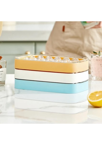 01GREEN Ice Cube Tepsileri Silikon Alt Buz Küpü Saklama Kabı Kapaklı Kutu Buz Kalıp Buz Topu Makinesi Mutfak Alet Aksesuarları Için (Yurt Dışından) modelleri