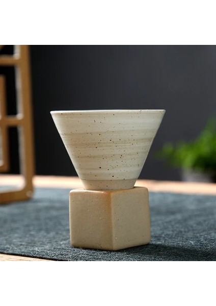 Bir 200 ml 1 Adet Yaratıcı Retro Seramik Kahve Fincanı Kaba Çömlek Çay Bardağı Japon Latte Çekme Çiçek Porselen Bardak Ev Yeni Çömlekçilik Kupa (Yurt Dışından)