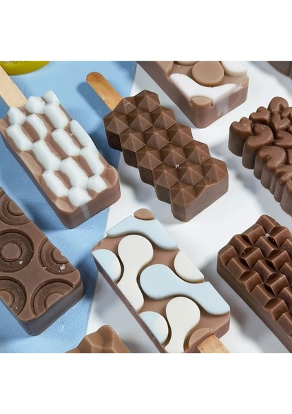 C-Pembe Dondurma Silikon Kalıp Dıy Popsicle Dondurma Yapma Makinesi Silikon Yaz Buz Küpü Kalıp Mutfak Dondurma Modeli (Yurt Dışından) modelleri