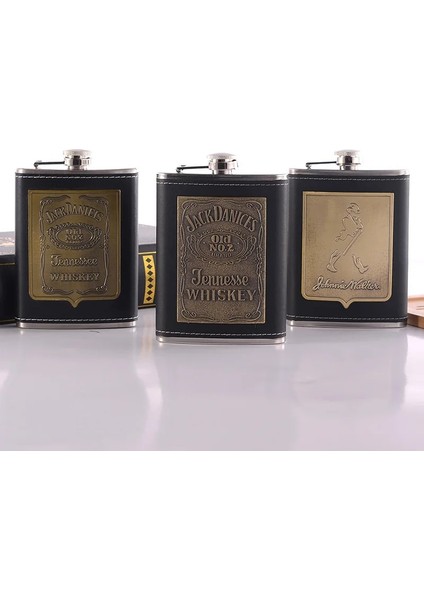Seyahat Kamp Için 7oz JH04 8oz Paslanmaz Çelik Cep Şişesi Siyah Viski Karaf Alkol Içme Cep Şişe Şişesi Tiryakisi Drinkware (Yurt Dışından) indirimleri