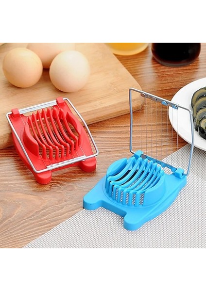 Paslanmaz Çelik 4'ü 1 Arada Yumurta Kesici Çok Fonksiyonlu Yumurta Dilimleme, Ev Tipi Kesici Korunmuş Yumurtalar Süslü Mutfak Aleti Bölücü (Yurt Dışından) fırsatları