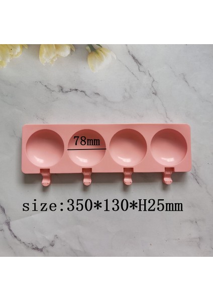 013 Yeşil Dondurma Kalıp Silikon Buz Kalıp Popsicle Buz Küpü Pop Kalıp Dıy Şeker Puding Kek Aksesuarları Yapma Pişirme Araçları (Yurt Dışından) modelleri