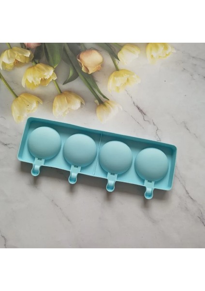 013 Yeşil Dondurma Kalıp Silikon Buz Kalıp Popsicle Buz Küpü Pop Kalıp Dıy Şeker Puding Kek Aksesuarları Yapma Pişirme Araçları (Yurt Dışından) indirimleri