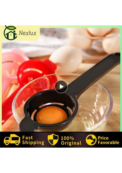 Stil 1 Fırında Pişirme Yumurtaları Kolayca Ayırır Cep Pişirme Pişirme ve Pişirme Için Harika Mutfak Temelleri Yumurta Sarısı Ayırıcı Pişirme Aksesuarları (Yurt Dışından) fırsatları