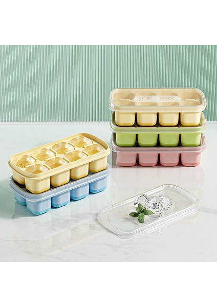 Kırmızı Dondurulmuş Buz Küpü Artefakt Buz Yapma Kalıp Ev Silikon Buz Tepsisi Kapaklı Buz Yapma Kutusu Buz Kalıp Cameo Kalıp Küp Kalıp (Yurt Dışından) indirimleri