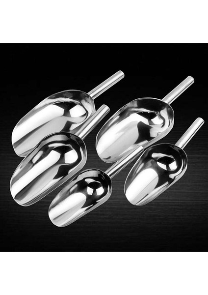 Buz Küreği 20 cm 1x Paslanmaz Çelik Tatlı Şeker Buz Kazıyıcı Bar Küreği Çelik Çok Amaçlı Tahıl Gıda Kürek Dondurma Büfesi Yüzen Buz Tepsisi (Yurt Dışından) indirimleri
