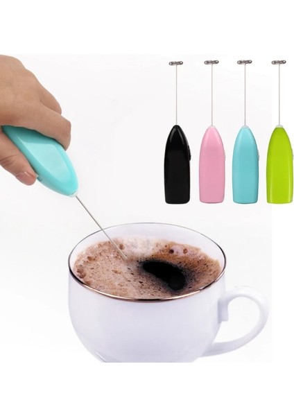 Siyah Taşınabilir Elektrikli Yumurta Çırpıcı El Süt Köpürtücü Yumurta Çırpma Daldırma El Karıştırıcılar Espresso Kahve Mikseri Temizlemesi Kolay (Yurt Dışından)