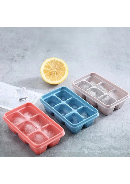 3 Adet 3 Adet Silikon Buz Küpü Makinesi Formu Buz Şekeri Kek Puding Çikolata Kalıpları Kolay Serbest Bırakılan Kare Şekli Buz Küpü Tepsileri Kalıpları (Yurt Dışından)