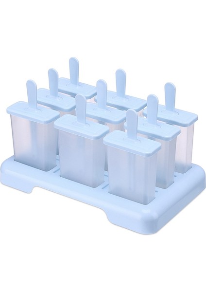 4 Hücreli Plastik Saplı 4-9 Hücreli Büyük Boy Silikon Dondurma Kalıp Popsicle Kalıpları Dıy Ev Yapımı Tatlı Dondurucu Meyve Suyu Buz Pop Maker Kalıp Çubukları (Yurt Dışından) fiyatları