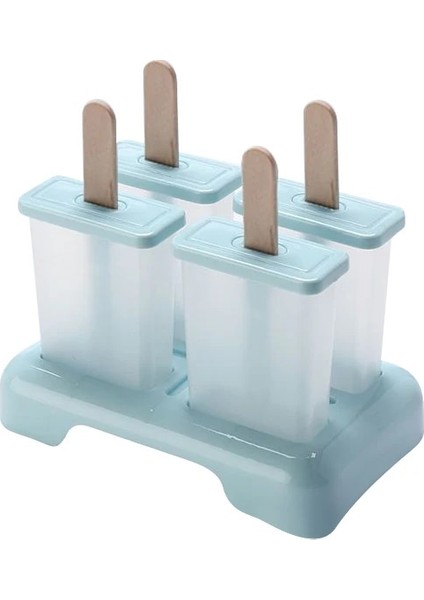 4 Hücreli Plastik Saplı 4-9 Hücreli Büyük Boy Silikon Dondurma Kalıp Popsicle Kalıpları Dıy Ev Yapımı Tatlı Dondurucu Meyve Suyu Buz Pop Maker Kalıp Çubukları (Yurt Dışından) indirimleri
