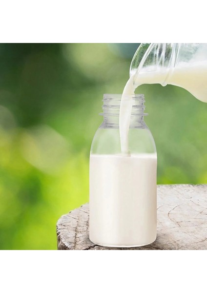 Transparentolor Süt Şişesi Içecek Aksesuarı Seyahat Boş Şişeler Şeffaf Meyve Suyu Açık Temizle Tedarik Ev Günlük Plastik (Yurt Dışından) indirimleri
