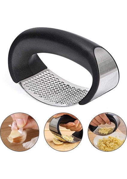 Sarımsak Baskı Makinesi Paslanmaz Çelik Sarımsak Presi Mutfak Manuel Sarımsak Kıyma Sıkacağı Zencefil Kaymaz Sap Sarımsak Doğrama Meyve Sebze Araçları (Yurt Dışından) modelleri