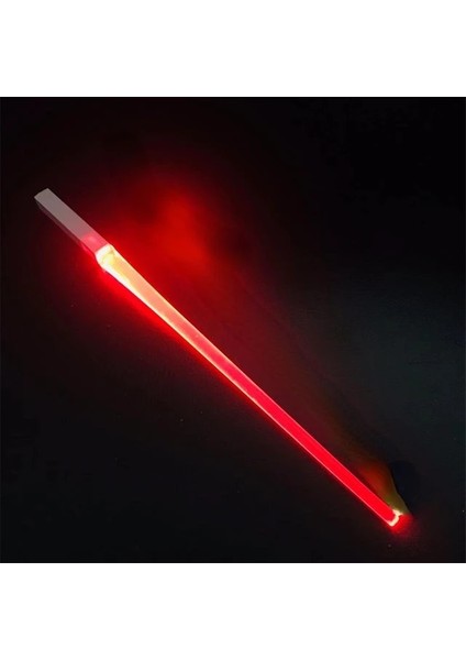 1 Adet Kırmızı Chop Sabres Lights Up Işın Kılıcı Çubuklarını Aydınlık Çubuklarını Gece Sofra Çok Renkli Çubuklarını (Yurt Dışından)