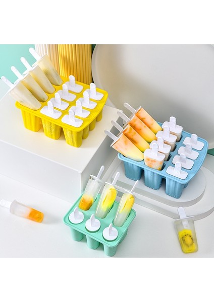 Altı Delik-Pembe Silikon Popsicle Kalıp Çocuklar Sevimli Dondurma Silikon Kalıp Dıy Yapımı Buz Izgara Karikatür Popsicle Dondurma Kalıp Buz Topu Makinesi (Yurt Dışından) fiyatları