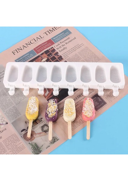 J Yeni Silikon Dondurma Kalıp Dıy Aşk Oval Karikatür Popsicle Pasta Çikolata Cameo Kalıp Yaz Buz Küpü Yapma Seti Mutfak Gereçleri (Yurt Dışından) indirimleri