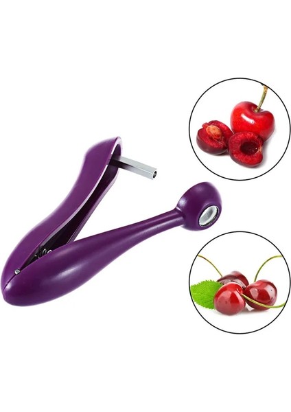 Kırmızı Mutfak Kolay Kiraz Meyve Çekirdeği Tohum Sökücü Meyve Kiraz Pitter Tart Mutfak Meyve Nükleer Aracı Aksesuarları (Yurt Dışından) fırsatları