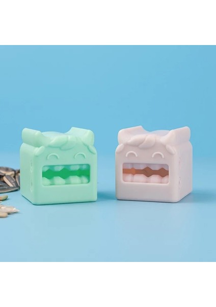 Pembe Kavun Çekirdeği Soyucu Otomatik Bombardımanı Makinesi Ayçiçeği Kavun Çekirdeği Tembel Artefakt Açacağı Fındıkkıran Ev Mutfak Aksesuarları (Yurt Dışından) fiyatları