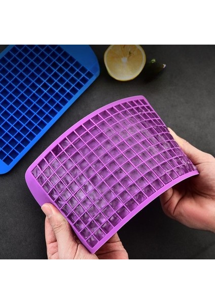 Penguen 1 160 Izgara Küçük Kare Gıda Sınıfı Silikon Kiremit Buz Izgara Ezilmiş Buz Izgara Buz Küpü Kalıp Mutfak Malzemeleri (Yurt Dışından) modelleri