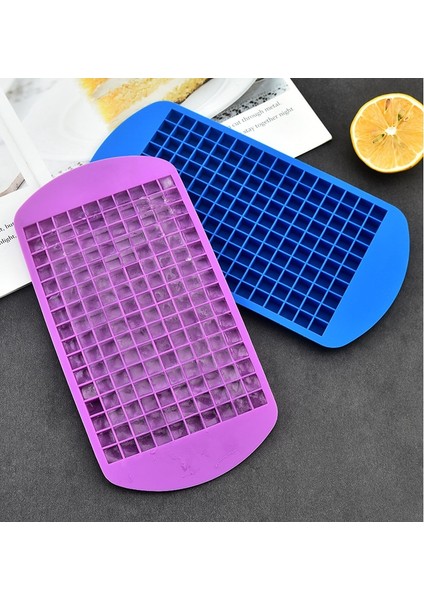 Penguen 1 160 Izgara Küçük Kare Gıda Sınıfı Silikon Kiremit Buz Izgara Ezilmiş Buz Izgara Buz Küpü Kalıp Mutfak Malzemeleri (Yurt Dışından) indirimleri