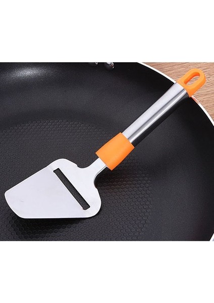 Turuncu Çok Fonksiyonlu Paslanmaz Çelik Peynir Dilimleme Rendeler Kek Pizza Kürek Kesici Mutfak Aksesuarları Gadget (Yurt Dışından)