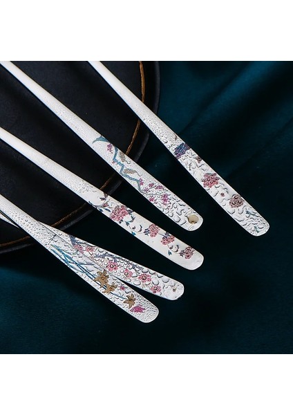 304F-B 1 Çift 316 Paslanmaz Çelik Çubuklar Kaymaz Çin Yemek Çubukları Ev Metal Yemek Çubukları Suşi Çubukları Mutfak Sofra (Yurt Dışından) indirimleri