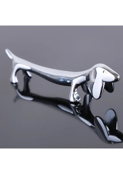 Gümüş Çubuklarını Sofra Standı Köpek Şekilli Metal Çubuklarını Bıçak Çatal Depolama Yastık Raf Kaşık Standı Ev Mutfak Aksesuarları (Yurt Dışından)