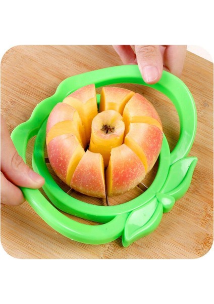 1 Adet Rastgele Renk Yaratıcı Mutfak Elma Dilimleme Oyma Kesici Armut Meyve Bölücü Aracı Kolu Parti Gadget Sebze Aksesuarları Elma Soyucu (Yurt Dışından)
