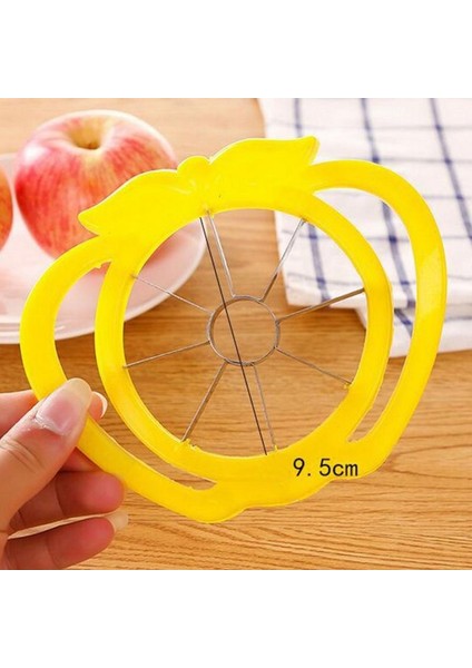 1 Adet Rastgele Renk Yaratıcı Mutfak Elma Dilimleme Oyma Kesici Armut Meyve Bölücü Aracı Kolu Parti Gadget Sebze Aksesuarları Elma Soyucu (Yurt Dışından)
