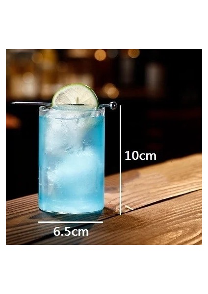 B 1 Adet 1/2/4 Adet Japon Tarzı Düz Colin Cam Highball Long Island Buzlu Çay Bardağı Copo Uzun Içki Bardakları Kokteyl Bardağı (Yurt Dışından)