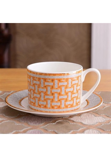 13 Gümüş 6 Adet Türk Espresso Bardak Tabakları ile 80 ml Seramik Bardak Seti Siyah Çay Kahve Mutfak Parti Içecek Eşyası Ev Dekor (Yurt Dışından)