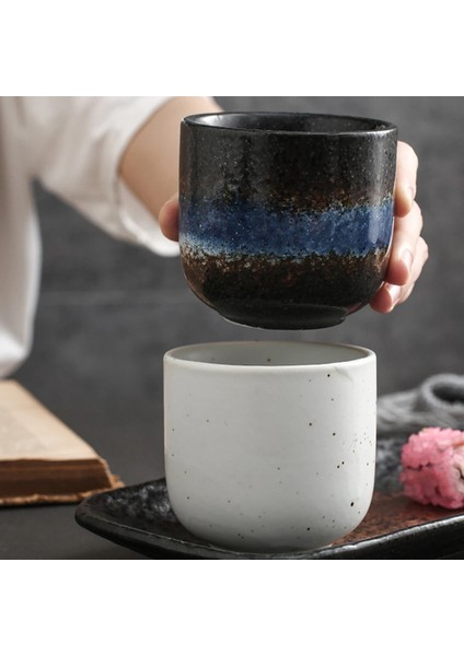 I 200 ml Japon Tarzı Çay Fincanı Su Bardağı Süt Kahve Seramik Kupa Yaratıcı Yuvarlak Alt Fincan El-Boyalı Öğleden Sonra Çay Bardağı 2022 Yeni (Yurt Dışından)