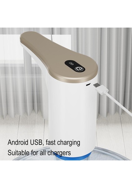 D Kablosuz Su Sebili Mini Namlulu Su Elektrikli Pompa USB Şarj Taşınabilir Otomatik Su Şişesi Pompası Ev Içecek Sebili (Yurt Dışından) modelleri