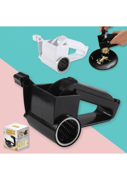 Beyaz Pratik Paslanmaz Çelik Rende Yaratıcı Manuel Peynir Döner Rendeler Tereyağı Çikolata Dilimleme Kesici Abs Kolu Mutfak Aracı (Yurt Dışından) modelleri